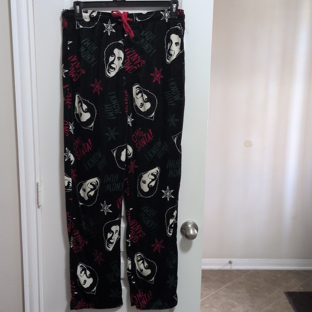 Elf OMG Santa I Know Him Pajama Pants